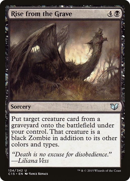 Rise from the Grave in the group Magic the Gathering / Sets / Commander 2015 at Proxyprinters.com (4716)