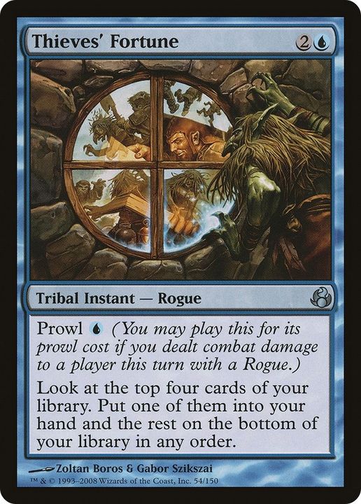 Thieves' Fortune in the group Magic the Gathering / Types / Colors / Blue at Proxyprinters.com (47160)