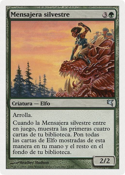 Sylvan Messenger in the group Magic the Gathering / Types / Creatures / Elf at Proxyprinters.com (47164)