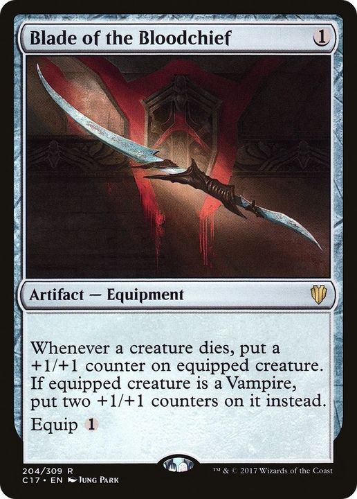 Blade of the Bloodchief in the group Magic the Gathering / Sets / Commander 2017 at Proxyprinters.com (4717)