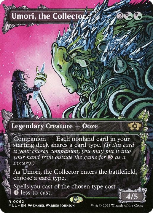 Umori, the Collector in the group Magic the Gathering / Types / Colors / Multicolors / B, G at Proxyprinters.com (47175)