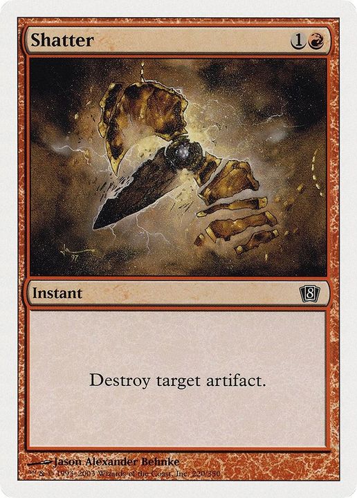 Shatter in the group Magic the Gathering / Types / Colors / Red at Proxyprinters.com (47180)