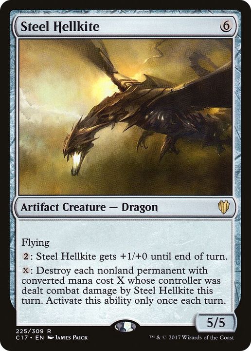 Steel Hellkite in the group Magic the Gathering / Types / Colors / Colorless at Proxyprinters.com (47194)