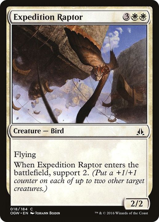 Expedition Raptor in the group Magic the Gathering / Types / Colors / White at Proxyprinters.com (47214)