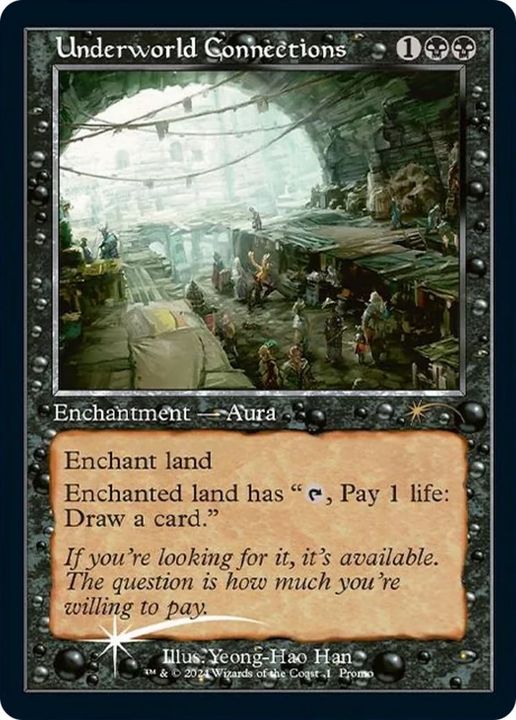 Underworld Connections in the group Magic the Gathering / Types / Colors / Black at Proxyprinters.com (47221)