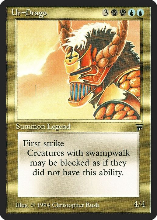 Ur-Drago in the group Magic the Gathering / Types / Colors / Multicolors / B, U at Proxyprinters.com (47223)