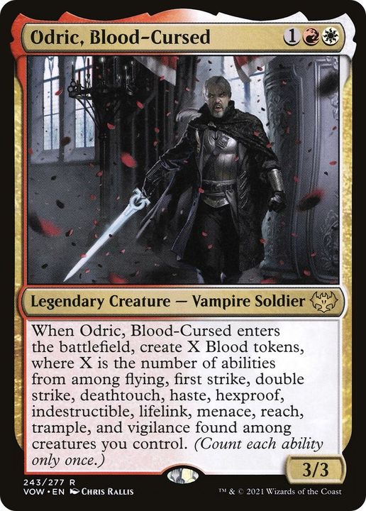 Odric, Blood-Cursed in the group Magic the Gathering / Sets / Innistrad: Crimson Vow at Proxyprinters.com (47231)