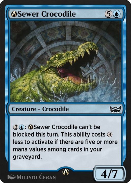 A-Sewer Crocodile in the group Advanced search at Proxyprinters.com (47274)