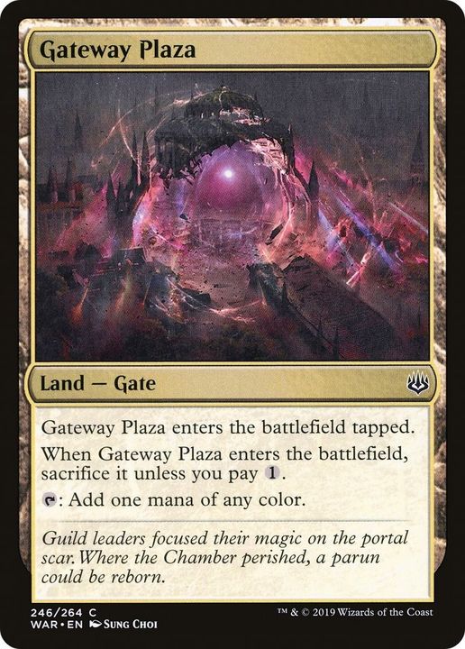 Gateway Plaza in the group Magic the Gathering / Types / Colors / Colorless at Proxyprinters.com (47284)