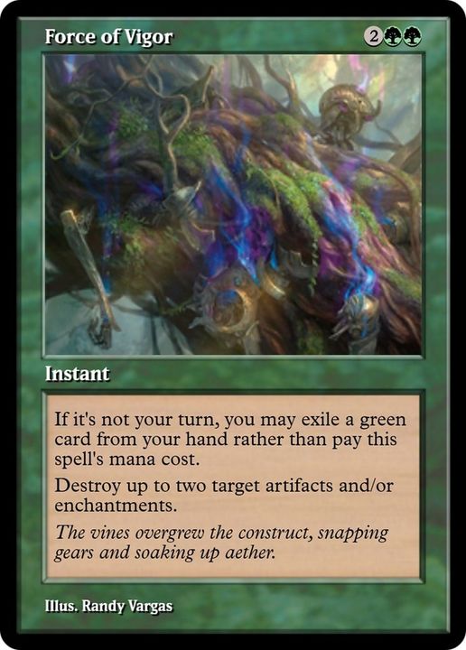 Force of Vigor in the group Magic the Gathering / Types / Colors / Green at Proxyprinters.com (47306)