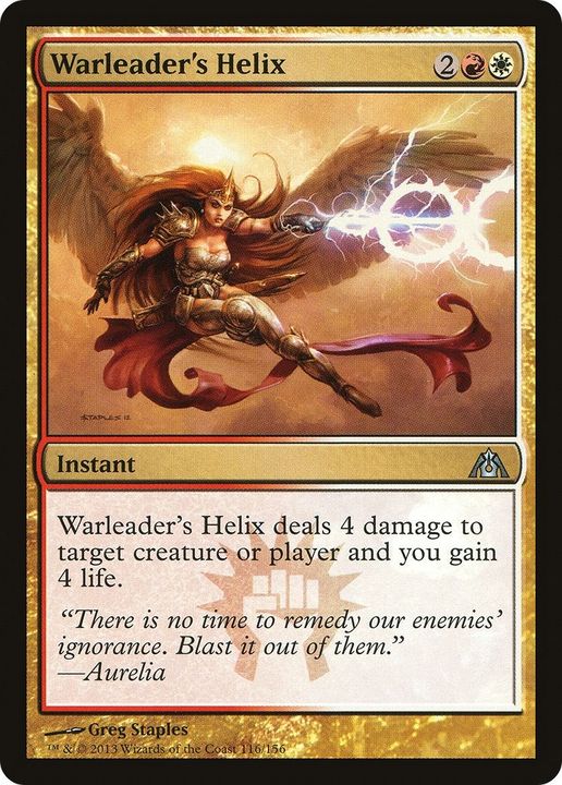 Warleader's Helix in the group Magic the Gathering / Sets / Dragon's Maze at Proxyprinters.com (47312)