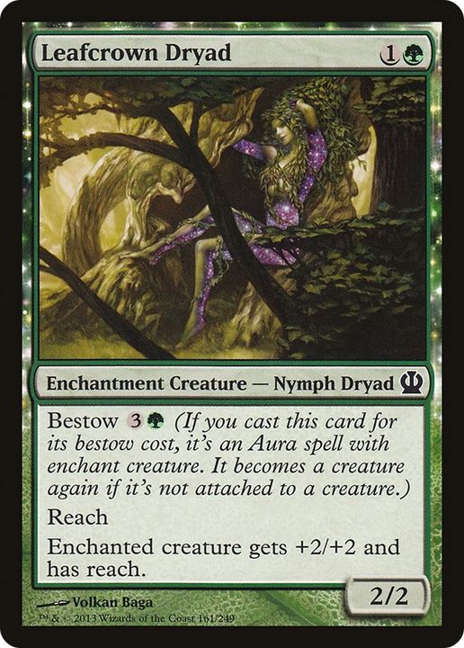 Leafcrown Dryad in the group Magic the Gathering / Sets / Theros at Proxyprinters.com (47348)