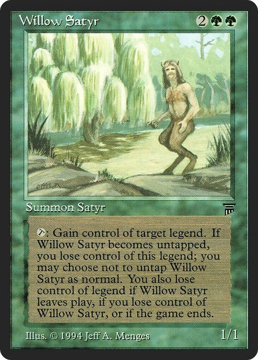 Willow Satyr in the group Magic the Gathering / Types / Colors / Green at Proxyprinters.com (4735)