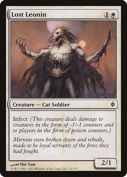 Lost Leonin in the group Magic the Gathering / Types / Colors / White at Proxyprinters.com (47361)