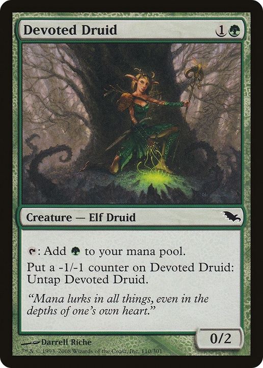 Devoted Druid in the group Magic the Gathering / Types / Creatures / Elf at Proxyprinters.com (47366)