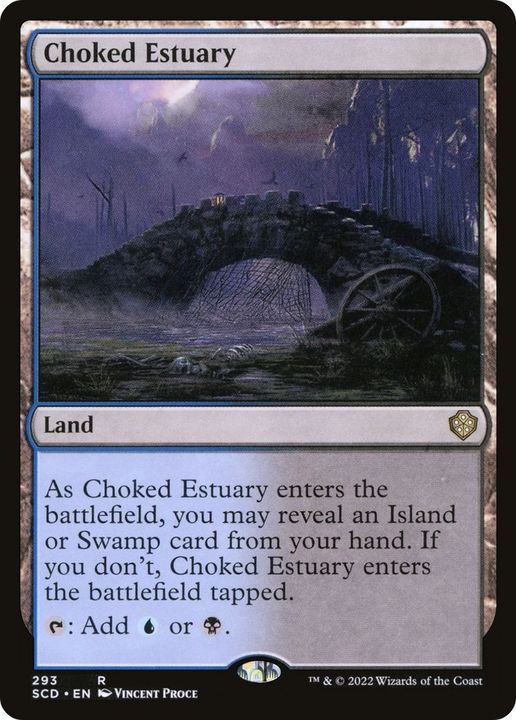 Choked Estuary in the group Magic the Gathering / Types / Colors / Colorless at Proxyprinters.com (47389)