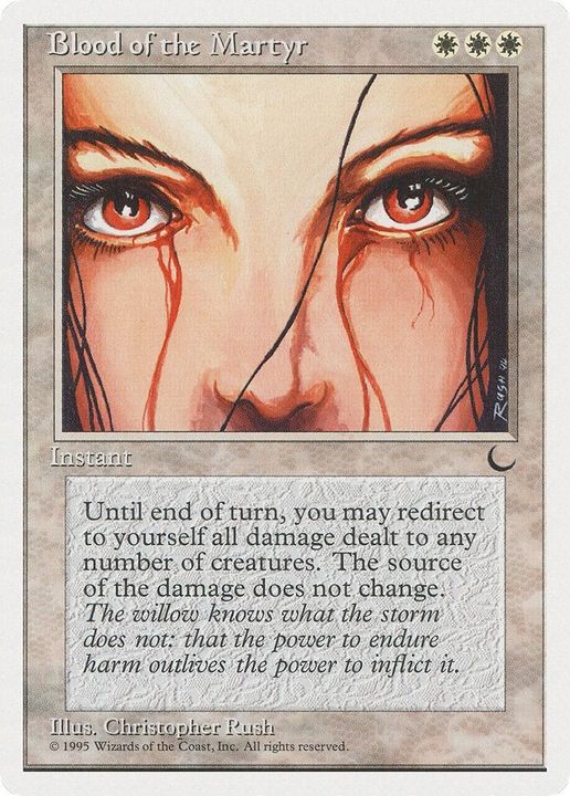 Blood of the Martyr in the group Magic the Gathering / Types / Colors / White at Proxyprinters.com (47436)