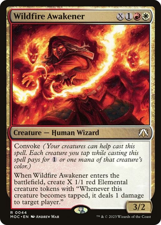 Wildfire Awakener in the group Magic the Gathering / Sets / March of the Machine Substitute Cards at Proxyprinters.com (47445)