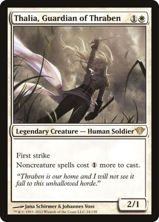 Thalia, Guardian of Thraben in the group Magic the Gathering / Types / Creatures / Human at Proxyprinters.com (47446)