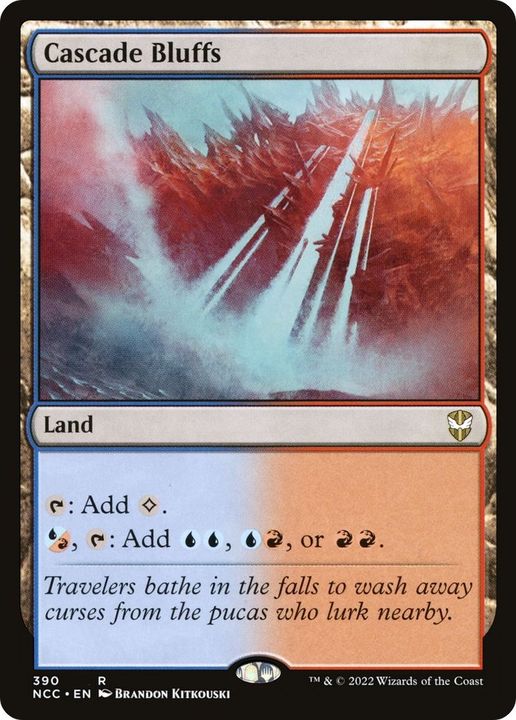 Cascade Bluffs in the group Magic the Gathering / Types / Colors / Colorless at Proxyprinters.com (47449)