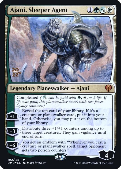 Ajani, Sleeper Agent in the group Advanced search at Proxyprinters.com (47455)