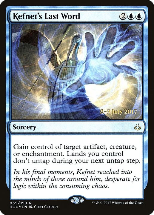 Kefnet's Last Word in the group Magic the Gathering / Sets / Hour of Devastation Promos at Proxyprinters.com (4746)