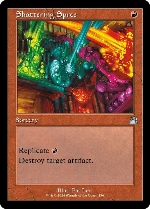 Shattering Spree in the group Magic the Gathering / Types / Colors / Red at Proxyprinters.com (47518)