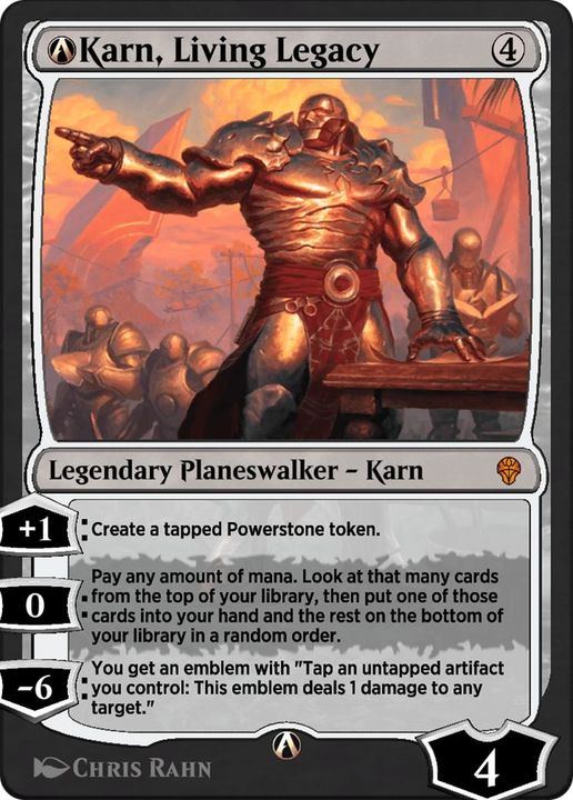 A-Karn, Living Legacy in the group Advanced search at Proxyprinters.com (4752)