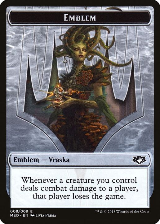 Vraska, Golgari Queen Emblem in the group Magic the Gathering / Types / Colors / Colorless at Proxyprinters.com (47537)