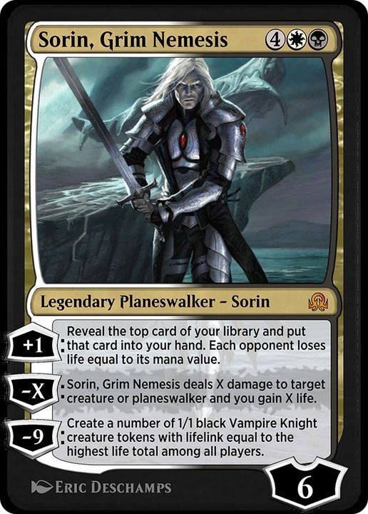 Sorin, Grim Nemesis in the group Advanced search at Proxyprinters.com (47568)