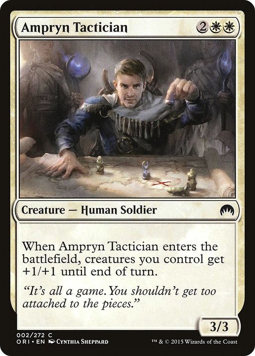 Ampryn Tactician in the group Magic the Gathering / Types / Creatures / Human at Proxyprinters.com (47571)