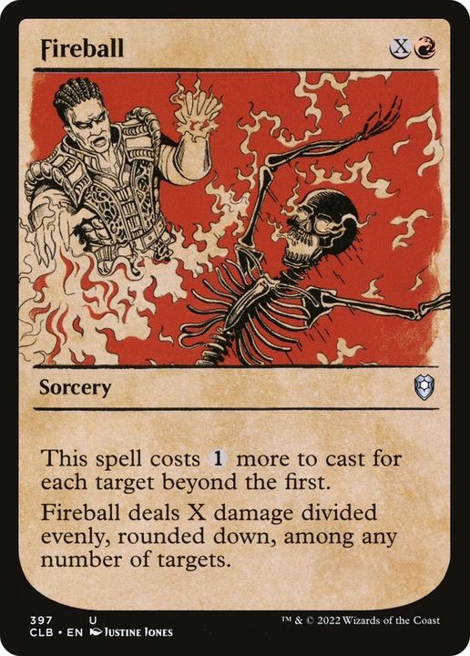 Fireball in the group Magic the Gathering / Types / Colors / Red at Proxyprinters.com (47577)