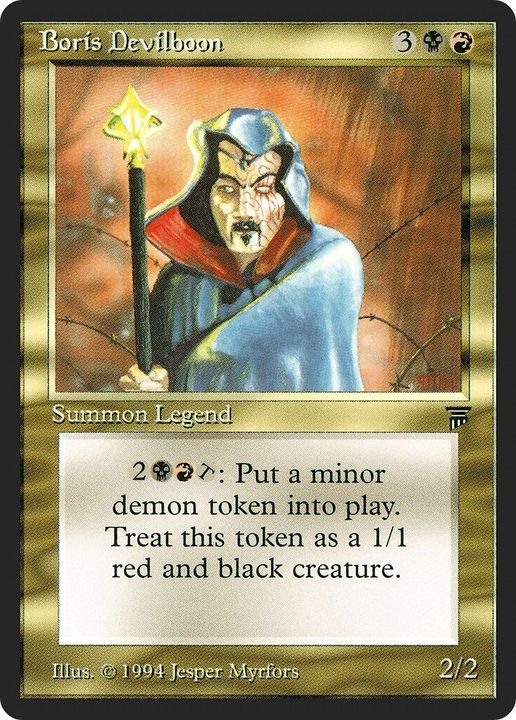 Boris Devilboon in the group Magic the Gathering / Sets / Legends at Proxyprinters.com (47580)