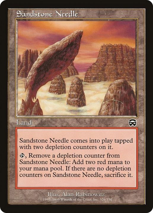 Sandstone Needle in the group Magic the Gathering / Types / Colors / Colorless at Proxyprinters.com (47595)