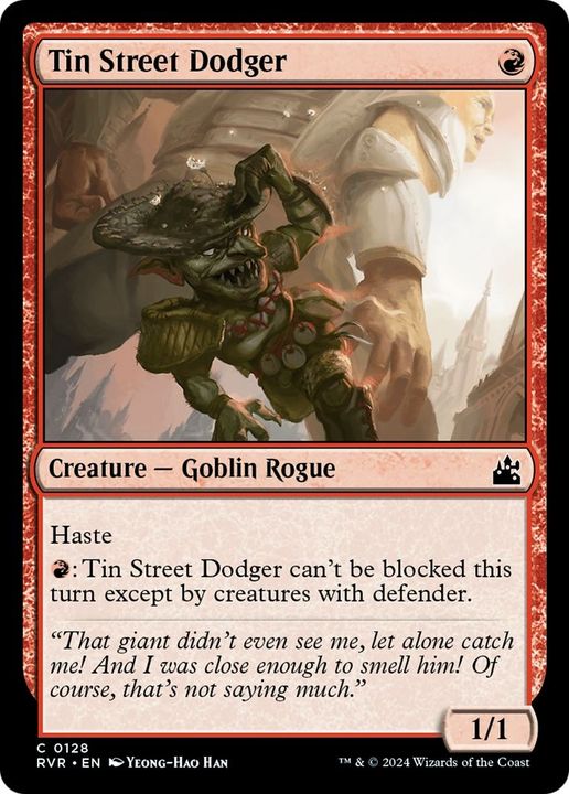 Tin Street Dodger in the group Magic the Gathering / Types / Creatures / Goblin at Proxyprinters.com (47596)