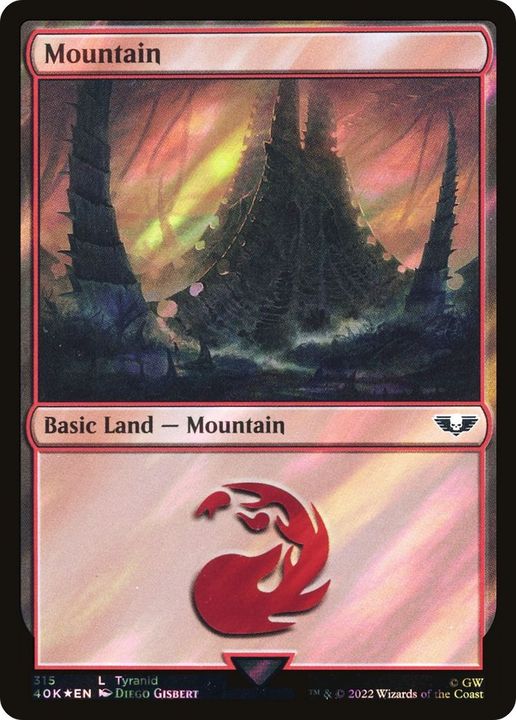 Mountain in the group Magic the Gathering / Sets / Warhammer 40,000 Tokens at Proxyprinters.com (47613)