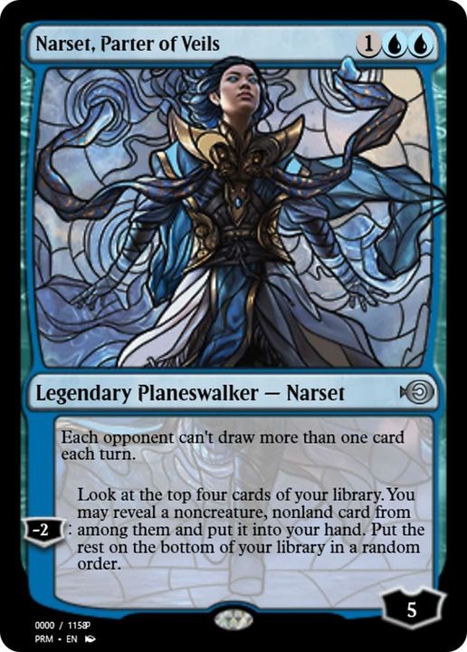 Narset, Parter of Veils in the group Magic the Gathering / Types / Colors / Blue at Proxyprinters.com (4764)