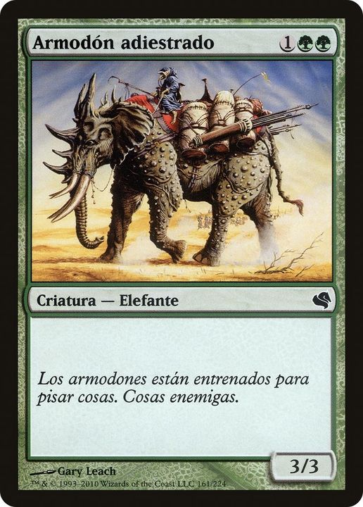 Trained Armodon in the group Magic the Gathering / Types / Colors / Green at Proxyprinters.com (47660)