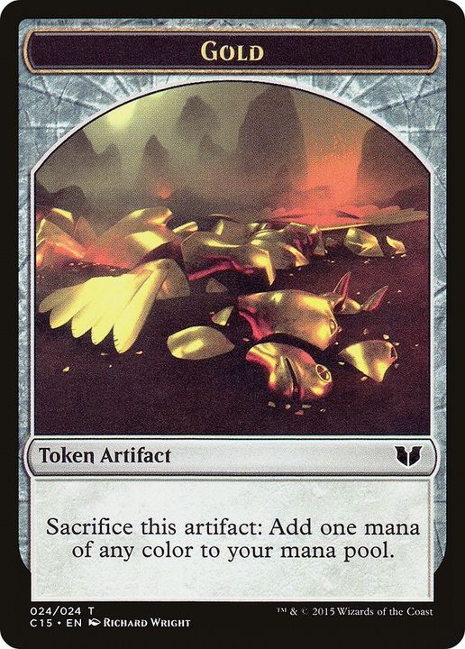 Gold in the group Magic the Gathering / Sets / Commander 2015 Tokens at Proxyprinters.com (4767)