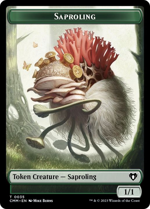 Saproling in the group Magic the Gathering / Types / Colors / Green at Proxyprinters.com (47676)