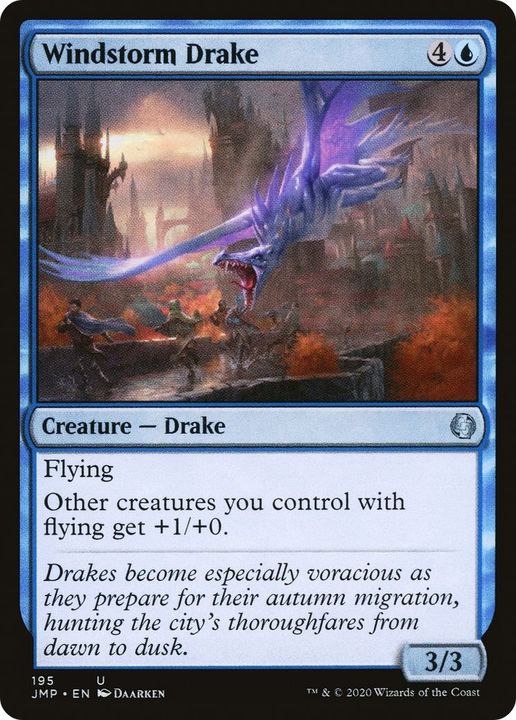 Windstorm Drake in the group Magic the Gathering / Types / Colors / Blue at Proxyprinters.com (47689)