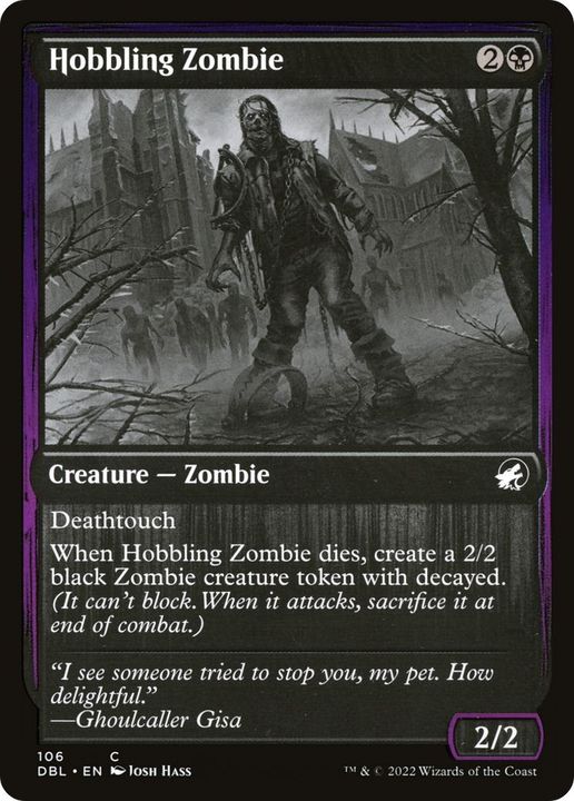 Hobbling Zombie in the group Magic the Gathering / Types / Creatures / Zombie at Proxyprinters.com (47696)