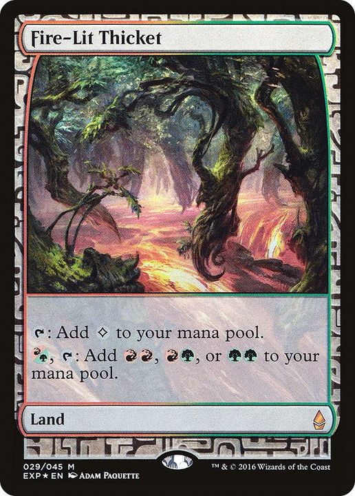 Fire-Lit Thicket in the group Magic the Gathering / Types / Colors / Colorless at Proxyprinters.com (477)