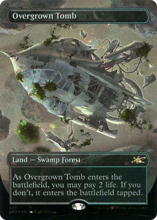 Overgrown Tomb in the group Magic the Gathering / Types / Land / Forest at Proxyprinters.com (47712)