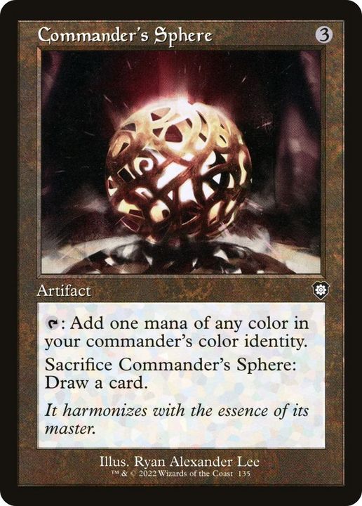 Commander's Sphere in the group Magic the Gathering / Sets / The Brothers' War Commander at Proxyprinters.com (47719)