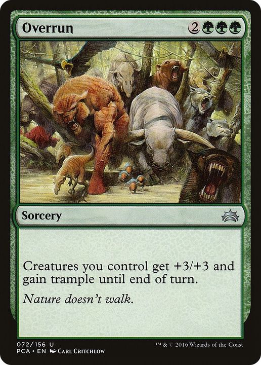 Overrun in the group Magic the Gathering / Types / Colors / Green at Proxyprinters.com (47721)