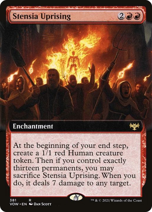 Stensia Uprising in the group Magic the Gathering / Types / Enchantment / Enchantment at Proxyprinters.com (47752)