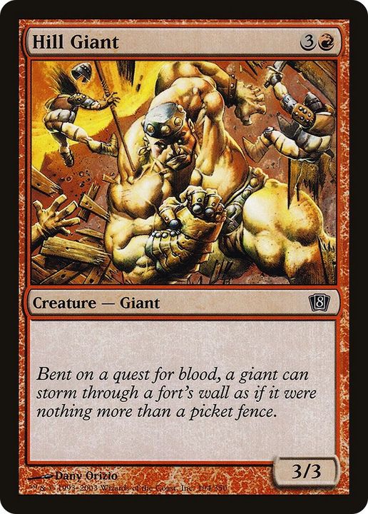 Hill Giant in the group Magic the Gathering / Sets / Eighth Edition at Proxyprinters.com (47762)