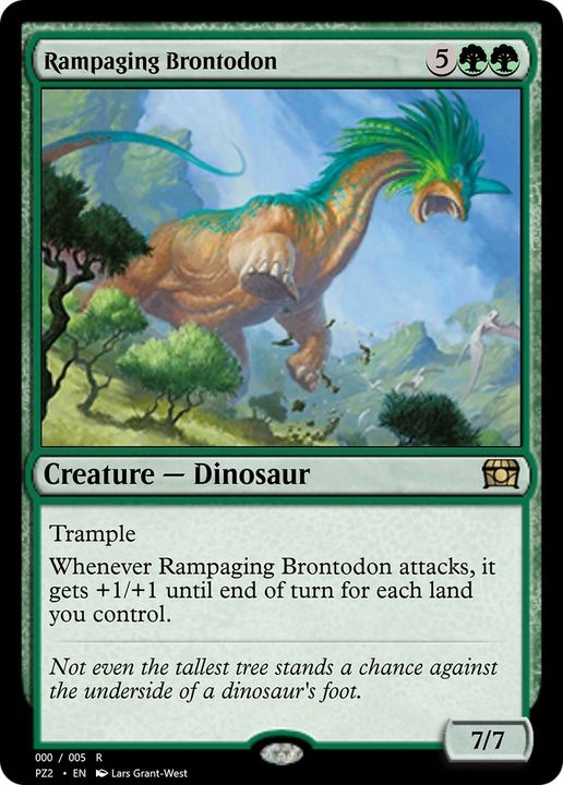 Rampaging Brontodon in the group Advanced search at Proxyprinters.com (47765)