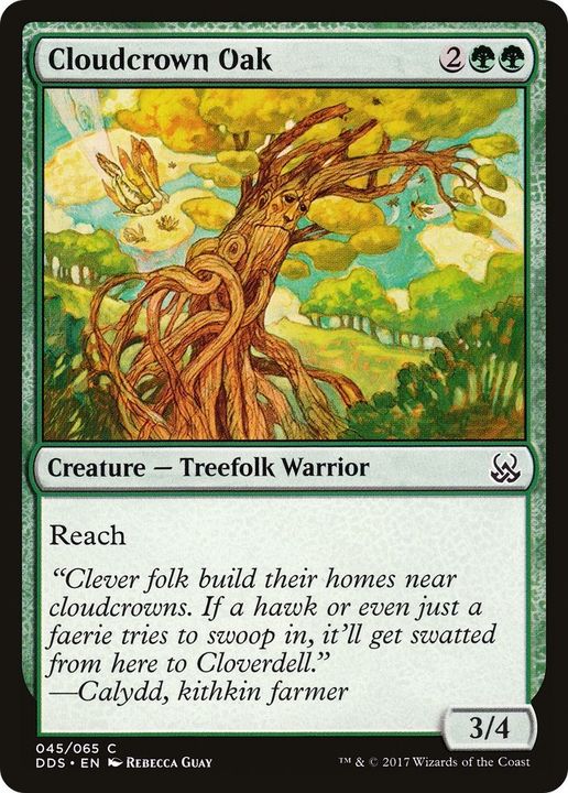 Cloudcrown Oak in the group Magic the Gathering / Sets / Duel Decks: Mind vs. Might at Proxyprinters.com (47766)